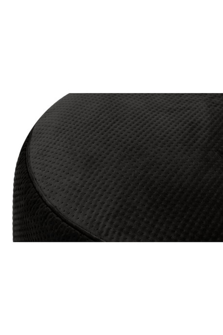   Round Velvet Pouf | Oroa.com