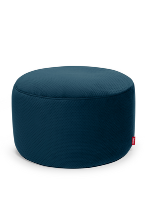   Round Velvet Pouf | Oroa.com