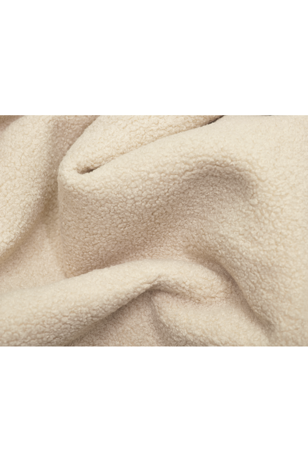  Sherpa Upholstered Pouf L | Oroa.com