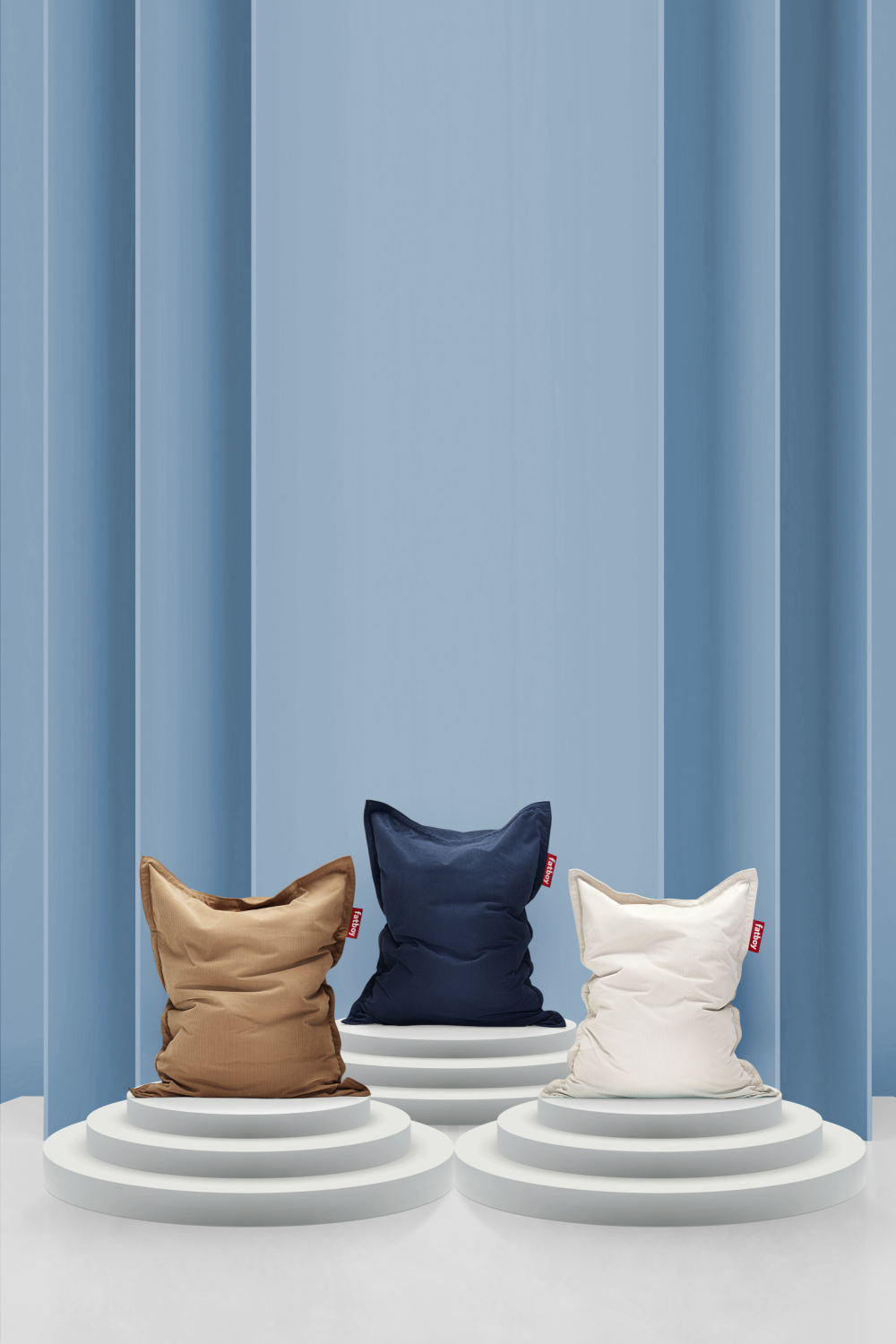   Ribbed Woven Bean Bag | Oroa.com