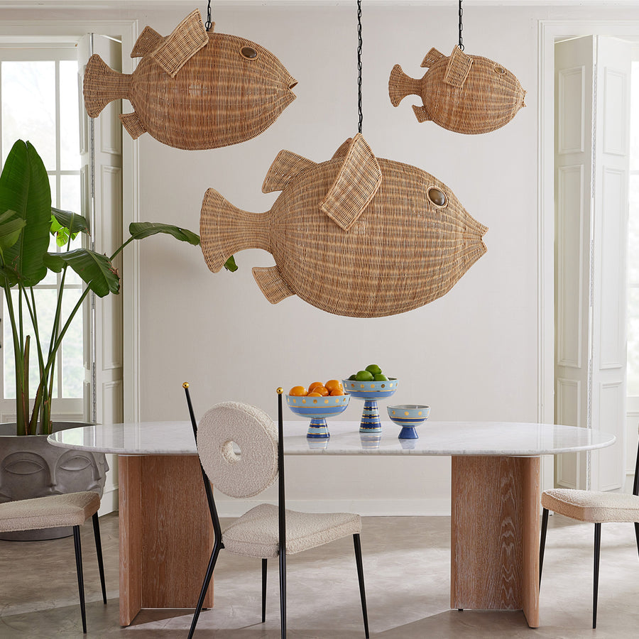  Wicker Pendant Lamp M | Oroa.com