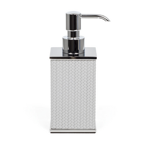   Square Leather Soap Dispenser | Oroa.com