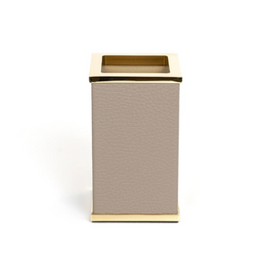   Square Leather Toothbrush Holder | Oroa.com