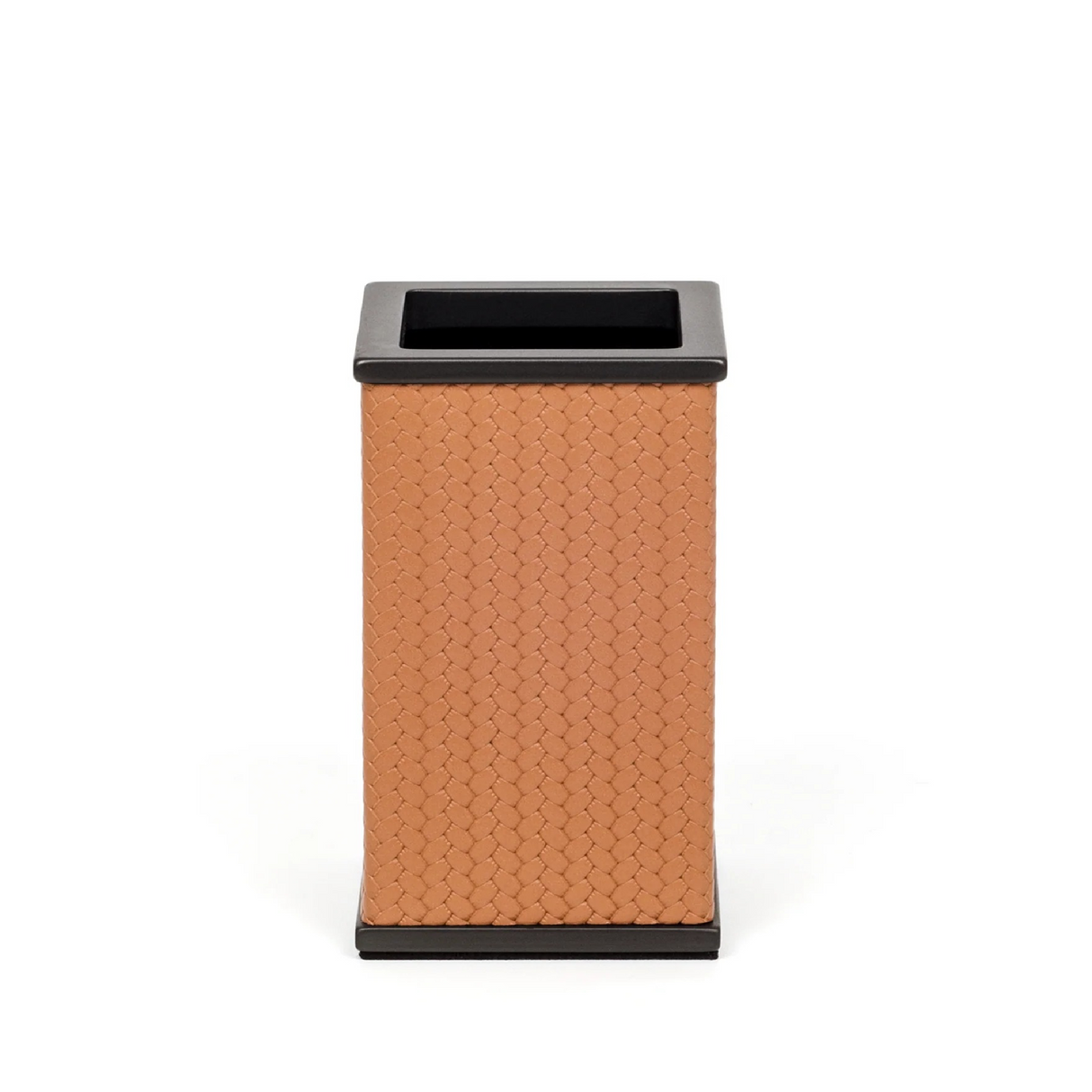   Square Leather Toothbrush Holder | Oroa.com