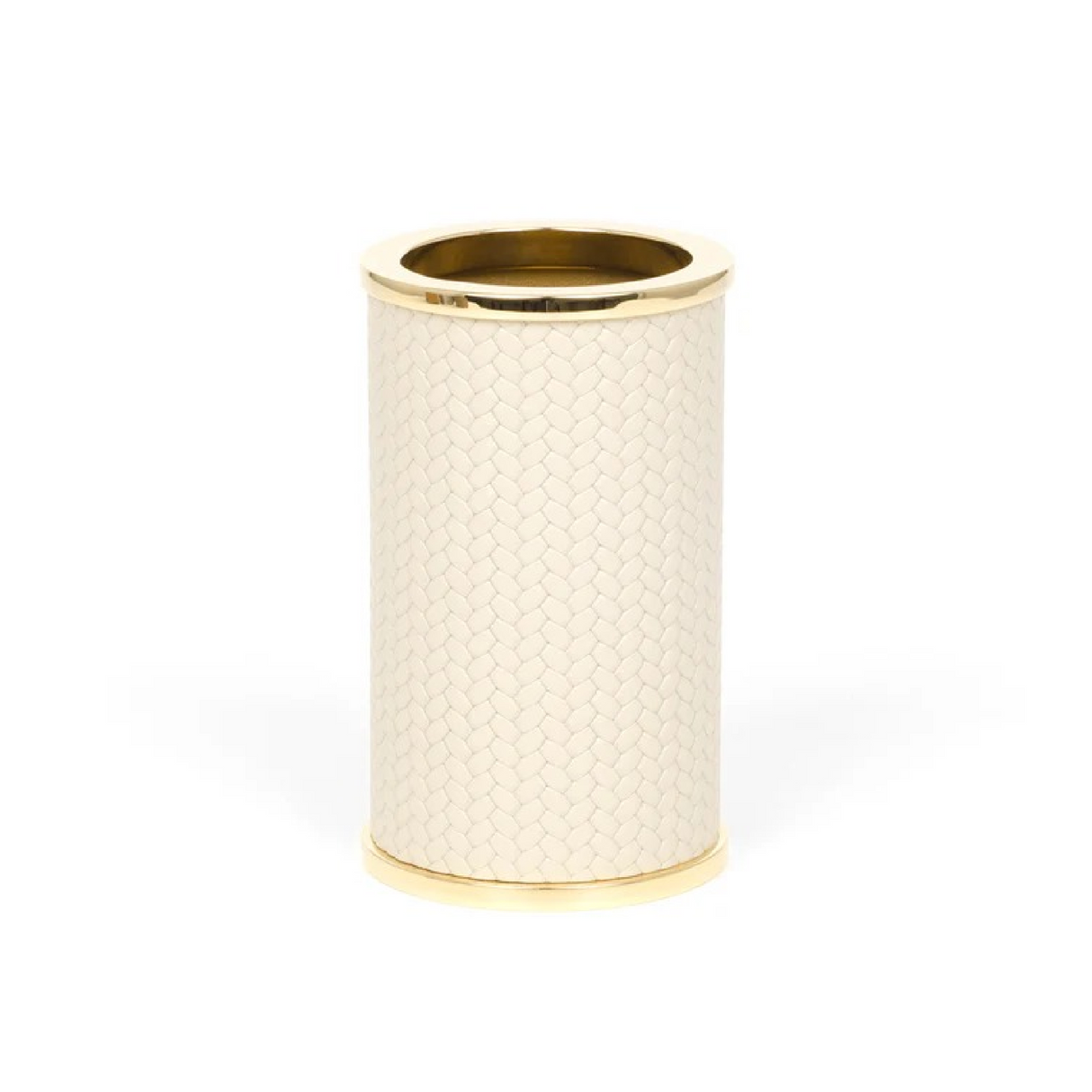   Round Leather Toothbrush Holder | Oroa.com