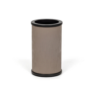   Round Leather Toothbrush Holder | Oroa.com