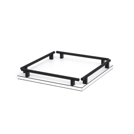   Square Leather Tray | Oroa.com