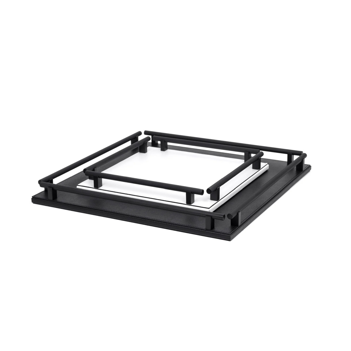   Square Leather Tray | Oroa.com