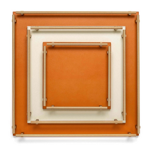   Square Leather Tray | Oroa.com