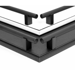   Square Leather Tray | Oroa.com