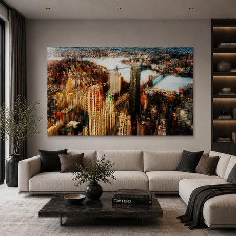   Aerial Cityscape Photographic Art | Oroa.com