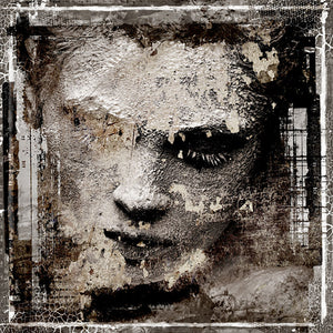   White Painted Woman Photographic Art | Oroa.com