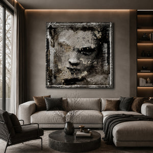   White Painted Woman Photographic Art | Oroa.com