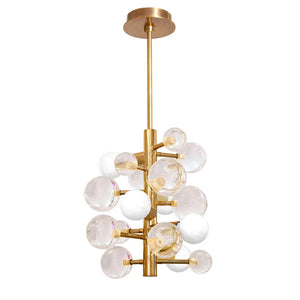   Clear Orbs Five-Light Chandelier | Oroa.com