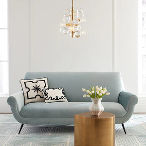   Clear Orbs Five-Light Chandelier | Oroa.com