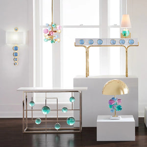   Clear Orbs Five-Light Chandelier | Oroa.com