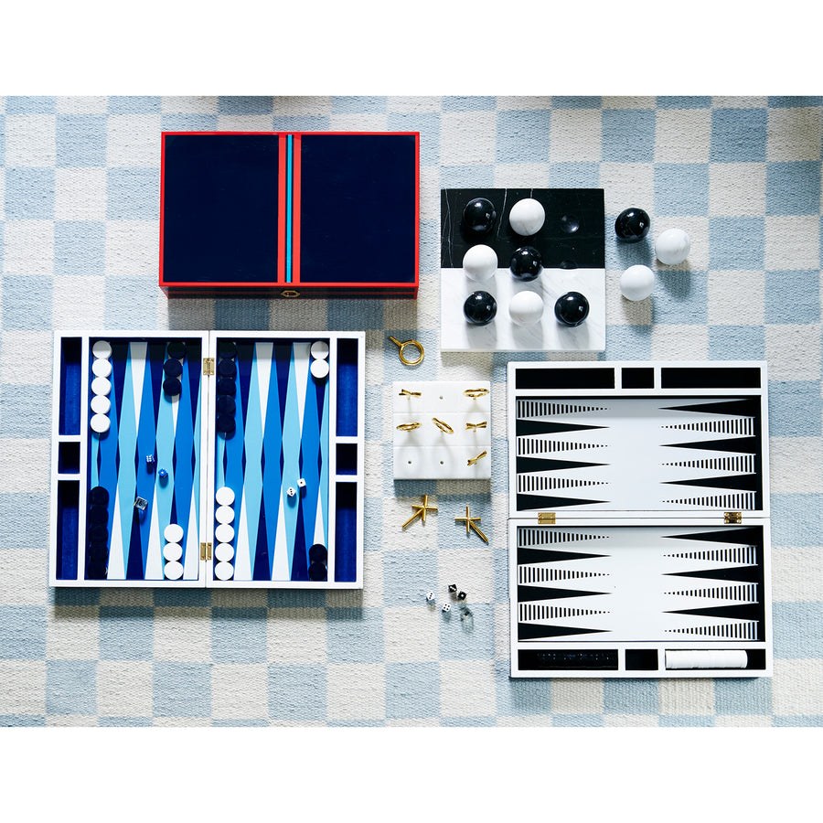  Geometric Patterned Backgammon Set | Oroa.com