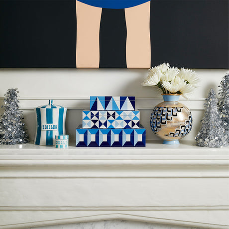   Geometric Pattern Lacquer Box M | Oroa.com