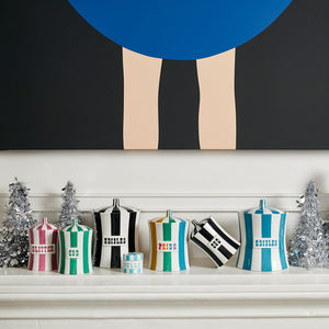   Multicolored Porcelain Canister | Oroa.com