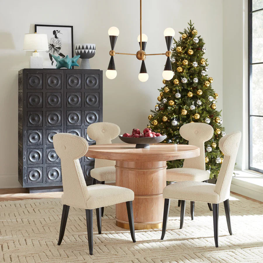   Mindi Wood Circles Cabinet | Oroa.com