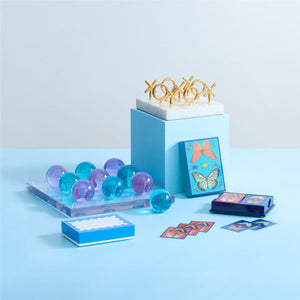   Marble Base Tic-Tac-Toe Set | Oroa.com