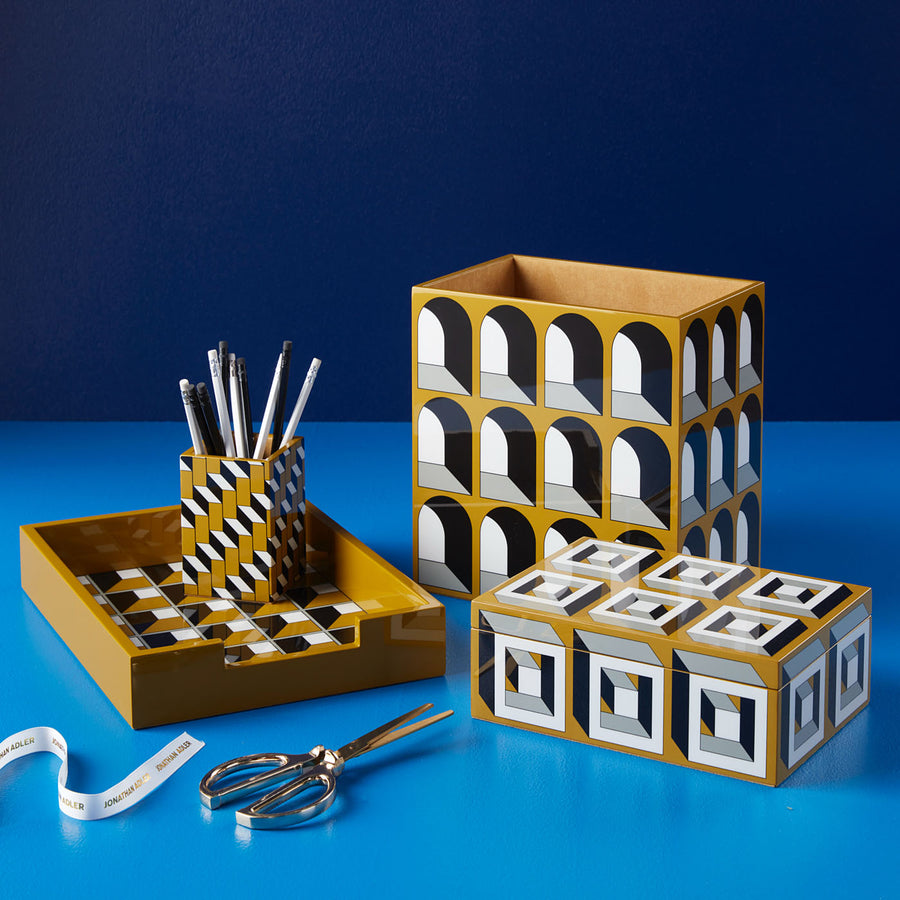   Arched Motif Lacquer Box S | Oroa.com