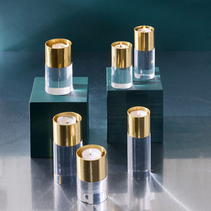   Cylindrical Candle Holder Set (6) | Oroa.com