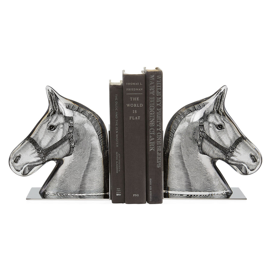   Silver Acrylic Bookends | Oroa.com