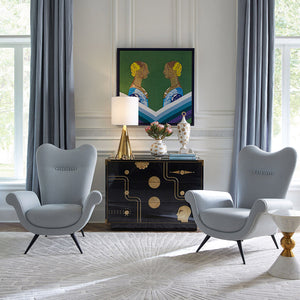   Gold Butterfly Porcelain Vase | Oroa.com