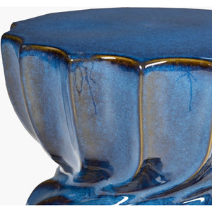   Modern European furniture - Twisted Hourglass Ceramic Garden Stool - www.oroa.com | Oroa.com