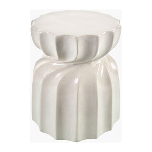   Modern European furniture - Twisted Hourglass Ceramic Garden Stool - www.oroa.com | Oroa.com