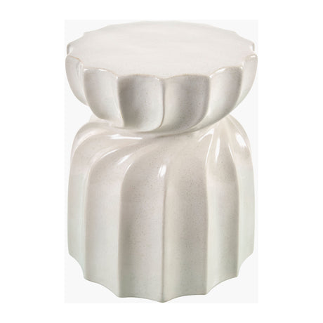   Modern European furniture - Twisted Hourglass Ceramic Garden Stool - www.oroa.com | Oroa.com