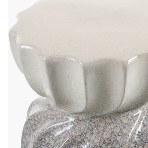   Modern European furniture - Twisted Hourglass Ceramic Garden Stool - www.oroa.com | Oroa.com