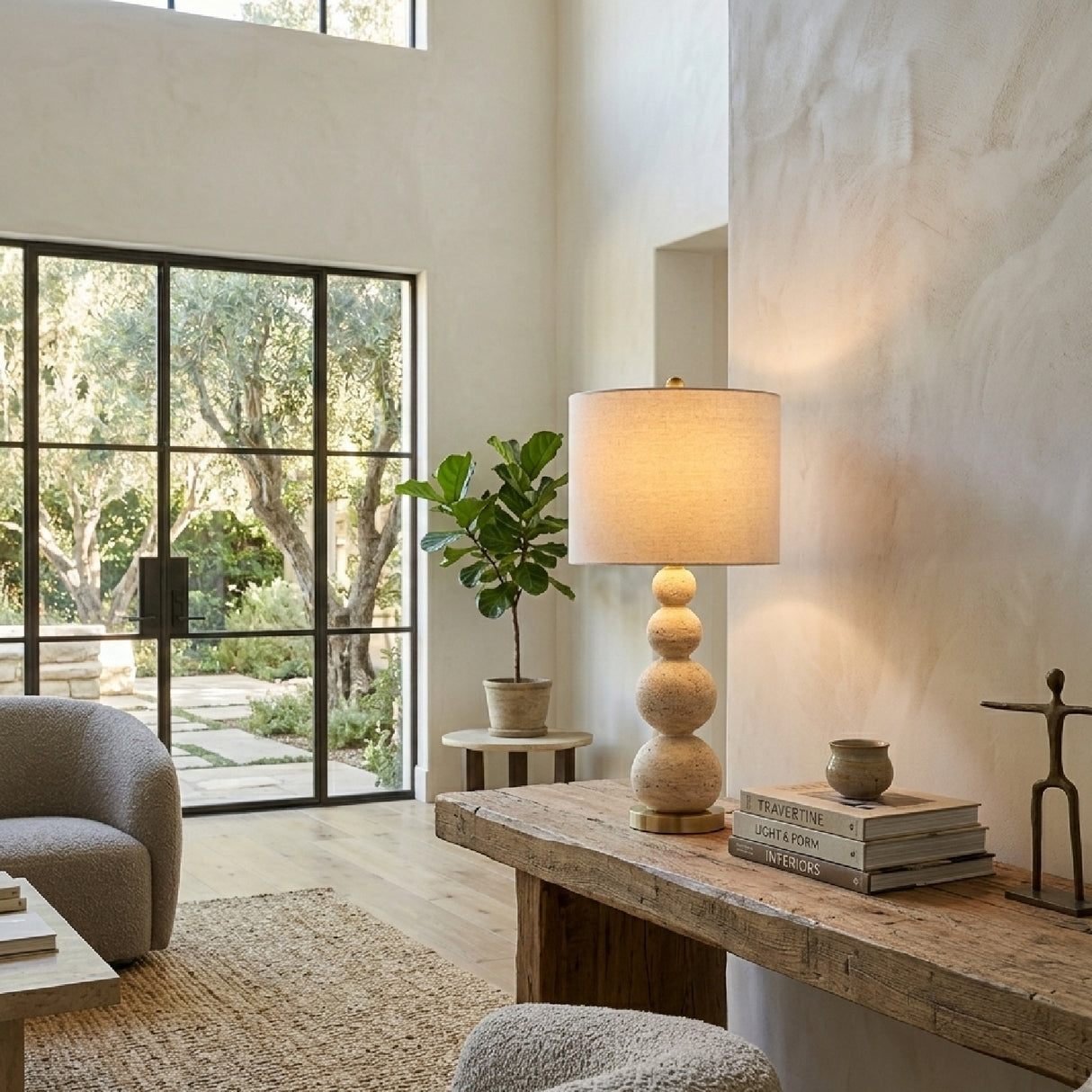   Modern European furniture - Khaki Spheres Table Lamp - www.oroa.com | Oroa.com