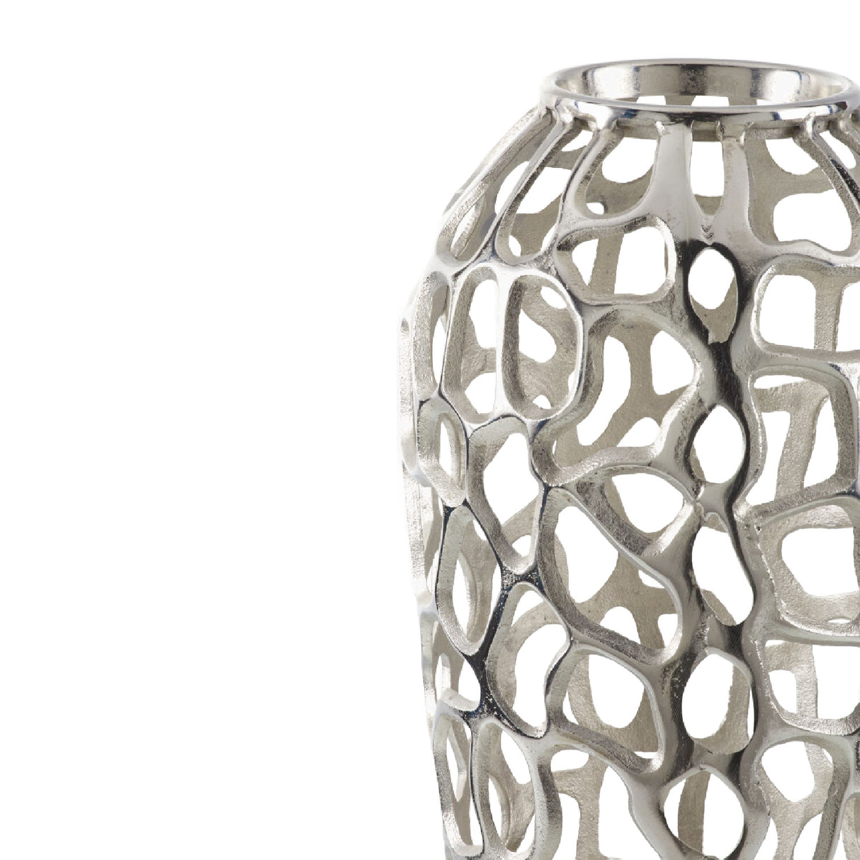   Modern European furniture - Openwork Aluminum Vase - www.oroa.com | Oroa.com