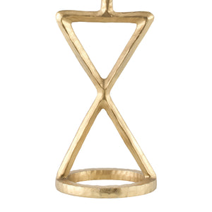   Modern European furniture - Crisscross Aluminum Accent Table Lamp - www.oroa.com | Oroa.com