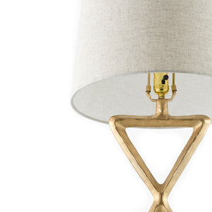   Modern European furniture - Crisscross Aluminum Accent Table Lamp - www.oroa.com | Oroa.com