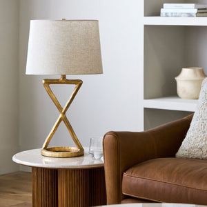   Modern European furniture - Crisscross Aluminum Accent Table Lamp - www.oroa.com | Oroa.com