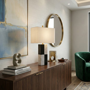   Modern European furniture - Marble Base Accent Table Lamp - www.oroa.com | Oroa.com