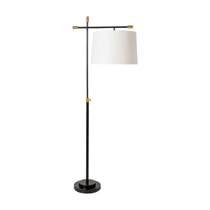   Modern European furniture - Ivory Linen Accent Floor Lamp - www.oroa.com | Oroa.com
