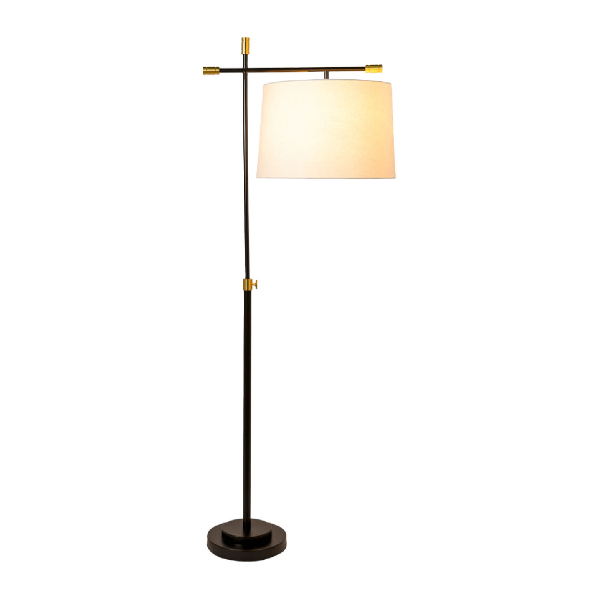   Modern European furniture - Ivory Linen Accent Floor Lamp - www.oroa.com | Oroa.com