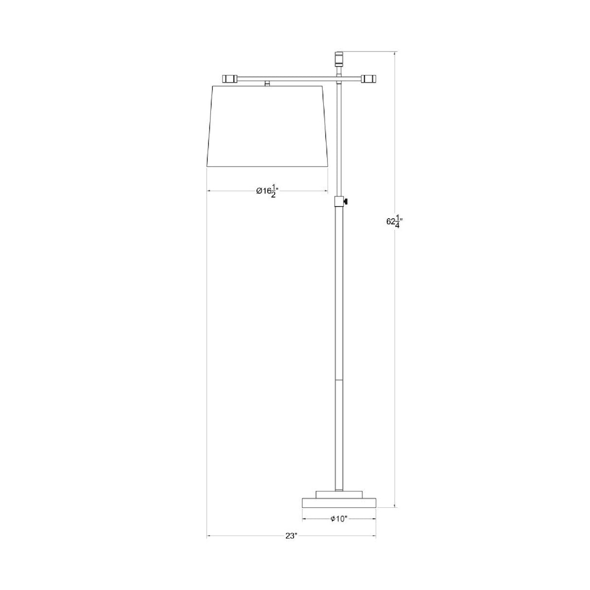   Modern European furniture - Ivory Linen Accent Floor Lamp - www.oroa.com | Oroa.com