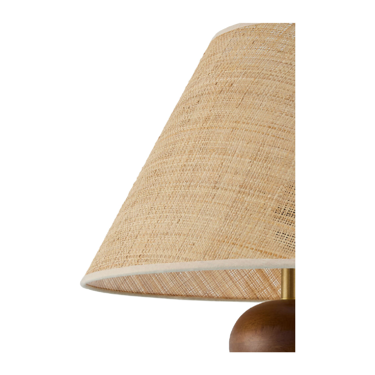   Modern European furniture - Brown Wooden Seagrass Table Lamp - www.oroa.com | Oroa.com