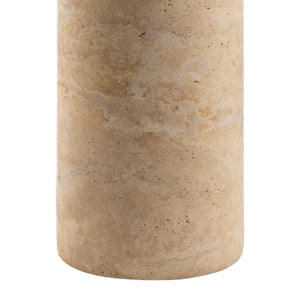   Modern European furniture - Beige Travertine Accent Table Lamp - www.oroa.com | Oroa.com
