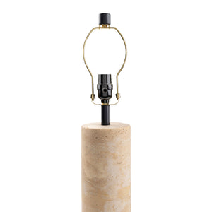  Modern European furniture - Beige Travertine Table Lamp - www.oroa.com | Oroa.com
