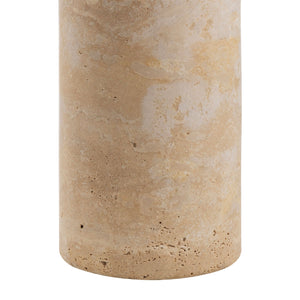   Modern European furniture - Beige Travertine Table Lamp - www.oroa.com | Oroa.com