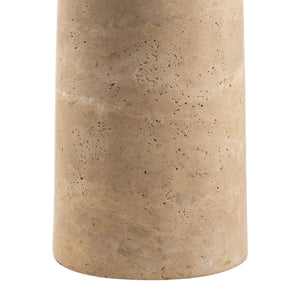   Modern European furniture - Empire Shade Travertine Table Lamp - www.oroa.com | Oroa.com
