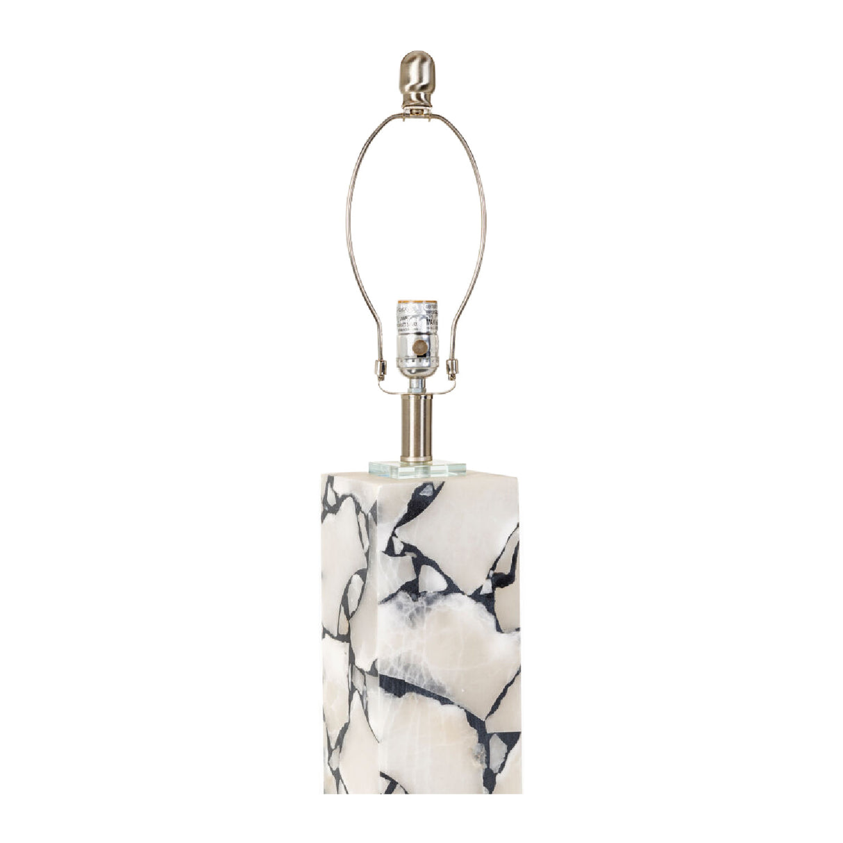   Modern European furniture - White Marble Accent Table Lamp - www.oroa.com | Oroa.com