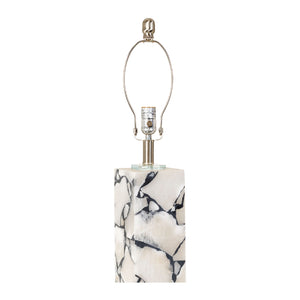   Modern European furniture - White Marble Accent Table Lamp - www.oroa.com | Oroa.com