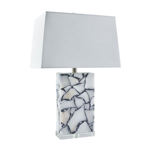   Modern European furniture - Marbled Stone Table Lamp - www.oroa.com | Oroa.com